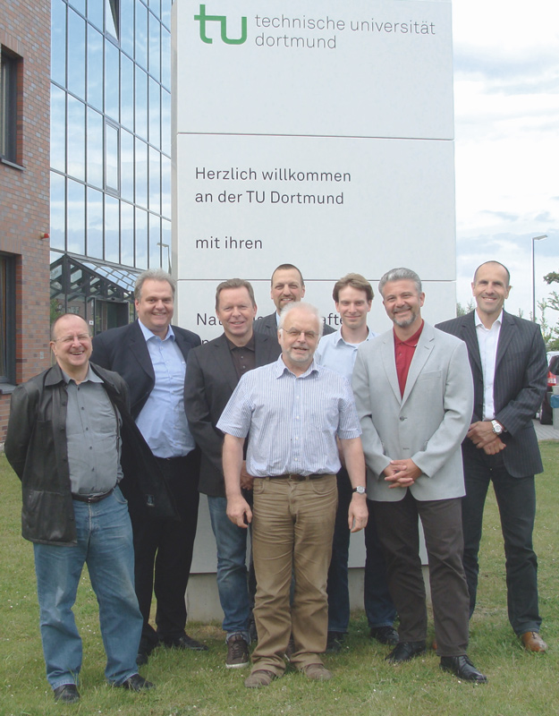 Vorstand der Alumni der Informatik Dortmund (Mai 2011)