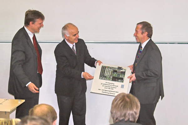 Einweihung und Übergabe des Informatik-Neubaus OH14