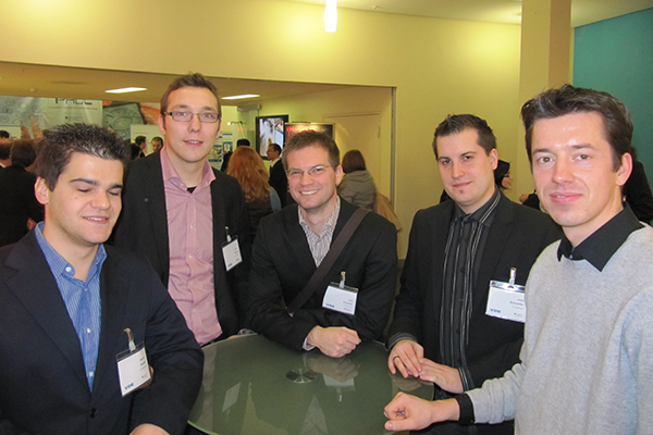 Teilnehmer der Projektgruppe RehaWeb in Berlin