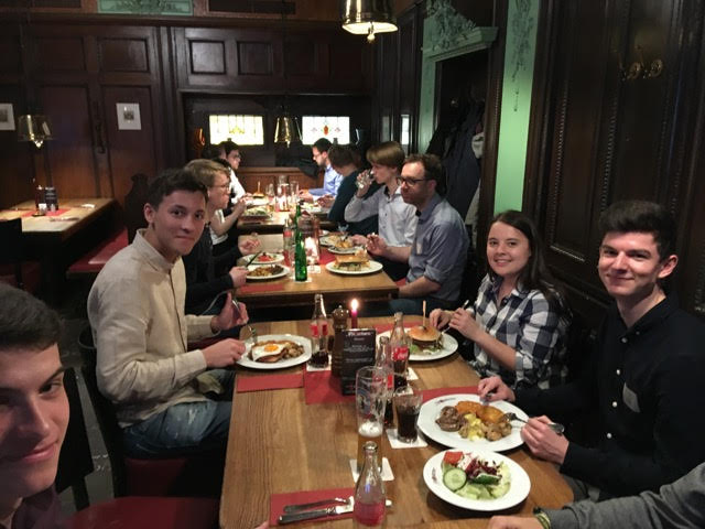 Abendessen mit Deutschlandstipendiaten